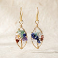 Chakra Tree of Life Earrings
