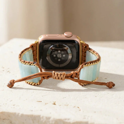 Amazonite Honesty Apple Watch Band