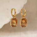Bold Champagne Earrings