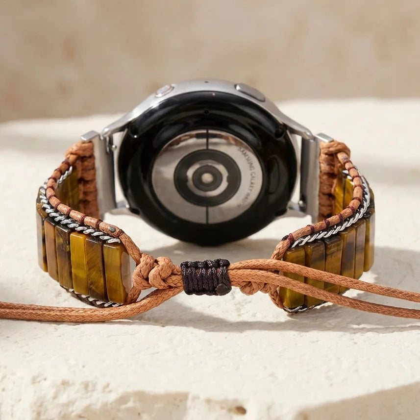Powerful Tiger's Eye Samsung Watch Band