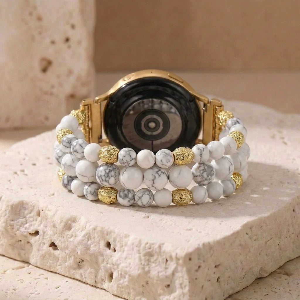 Pure Howlite Samsung Watch Band