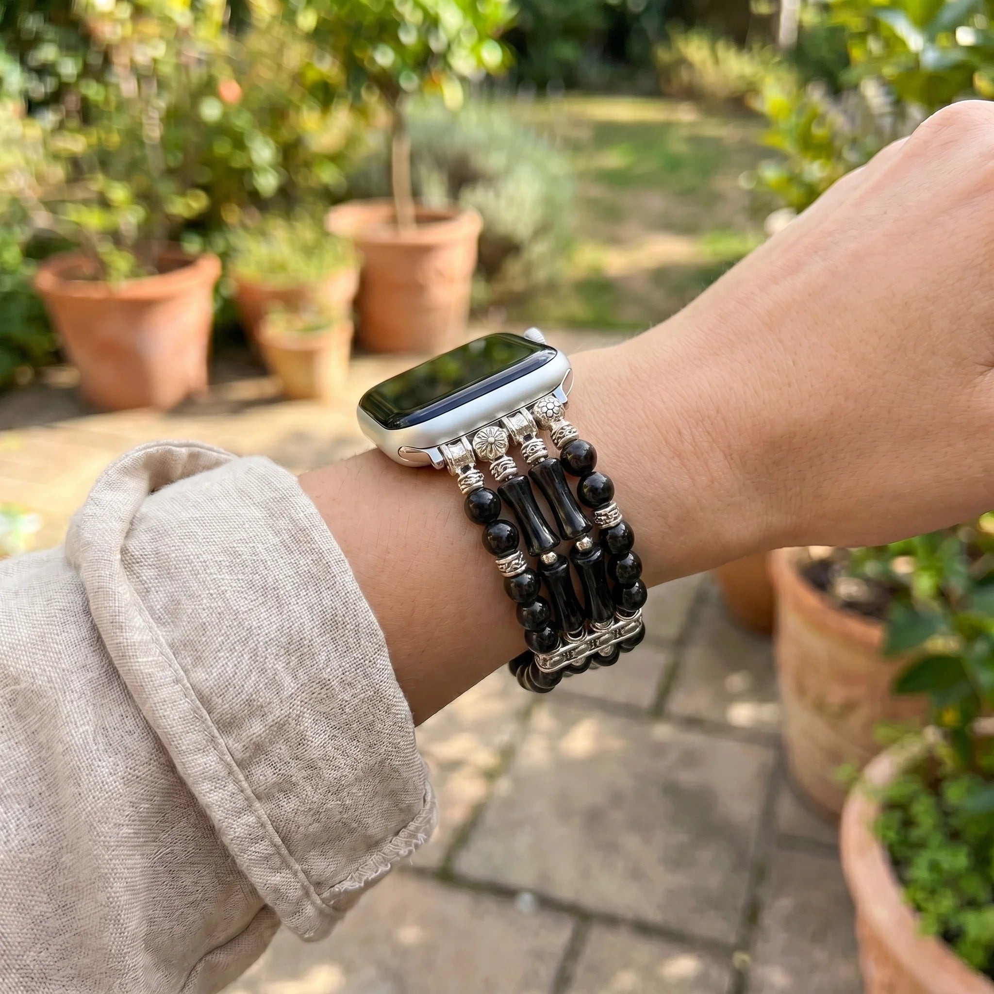 Noir Onyx Samsung Watch Band