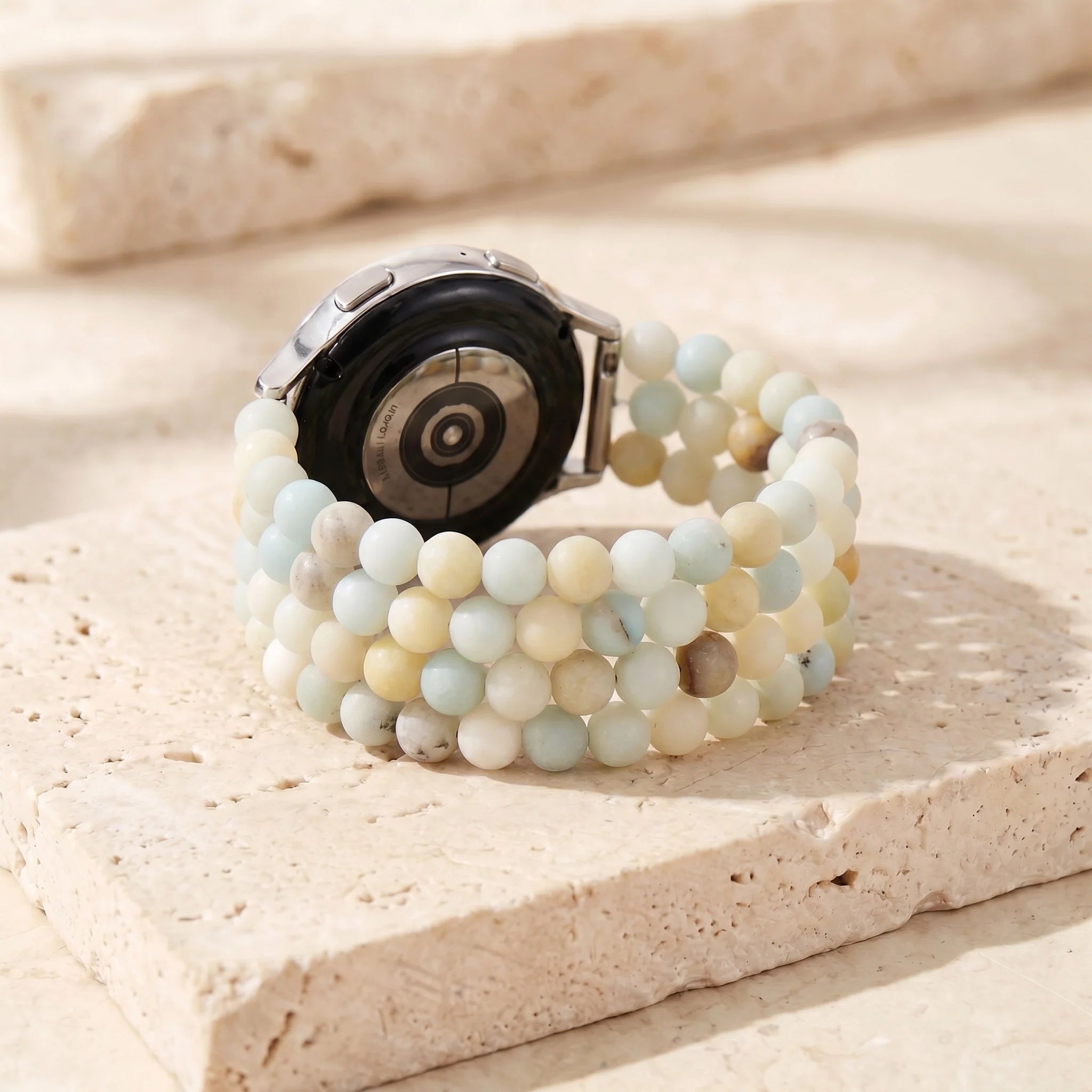 Balancing Amazonite Samsung Watch Band