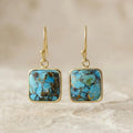 Expressive Turquoise Earrings
