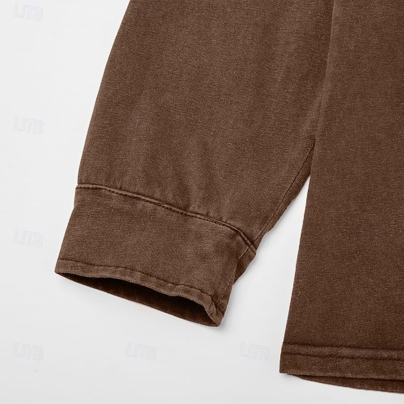 Anton | Langarm-Henleyshirt mit Knopfleiste