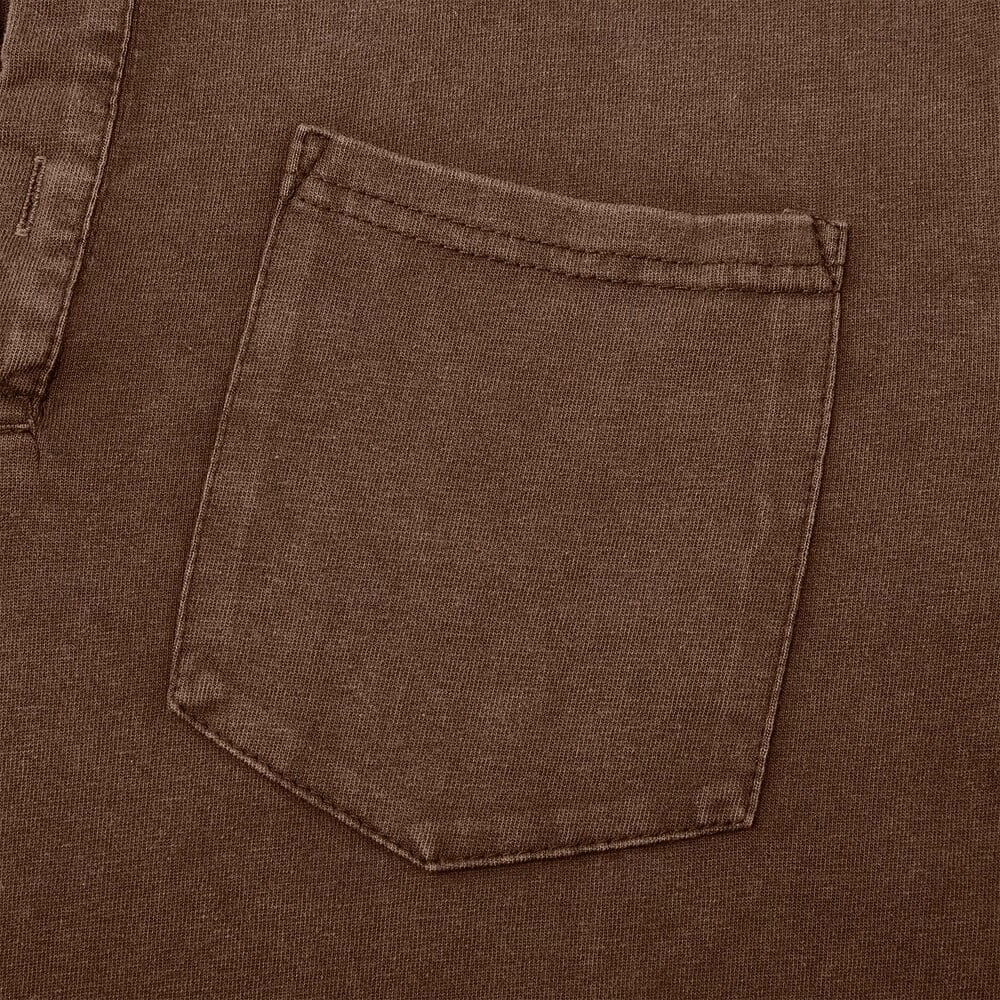 Anton | Langarm-Henleyshirt mit Knopfleiste