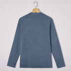 Anton | Langarm-Henleyshirt mit Knopfleiste