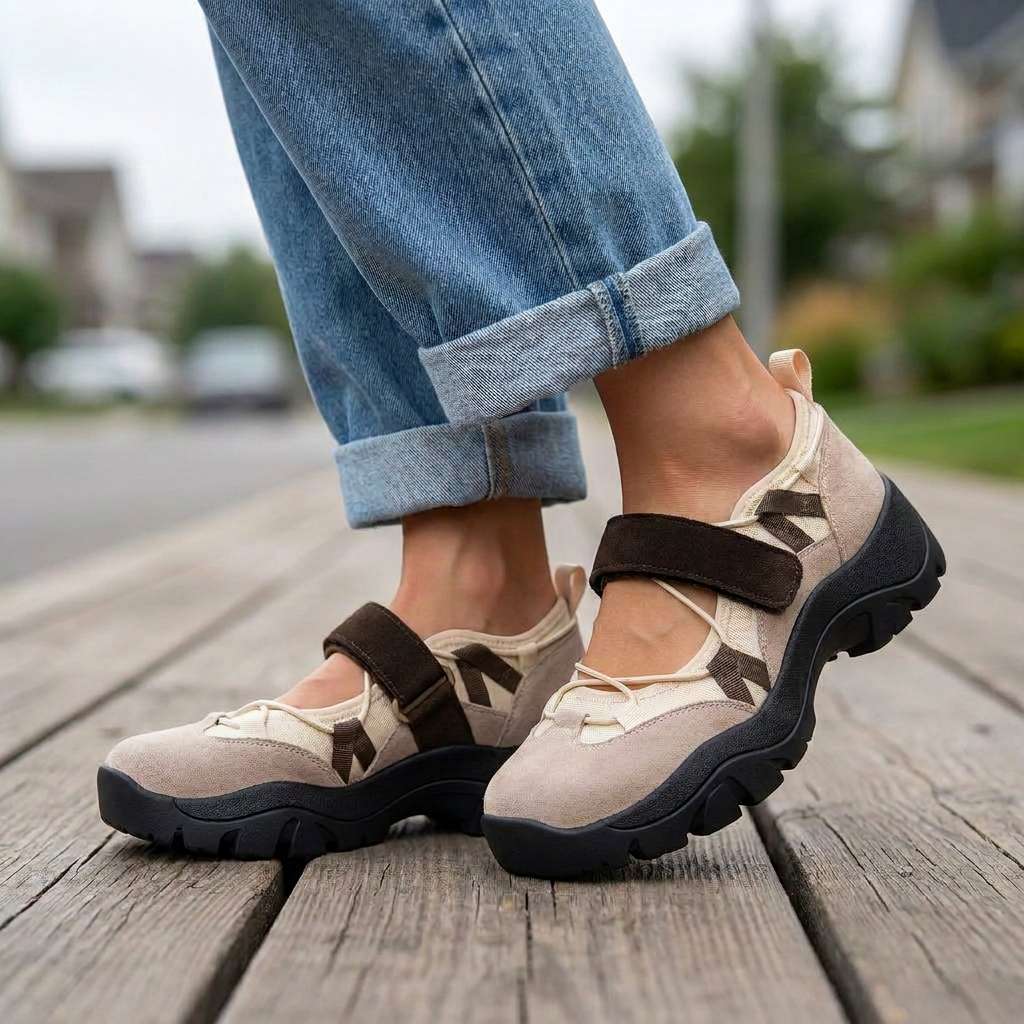 Greta | Komfort-Schuhe mit Klettverschluss