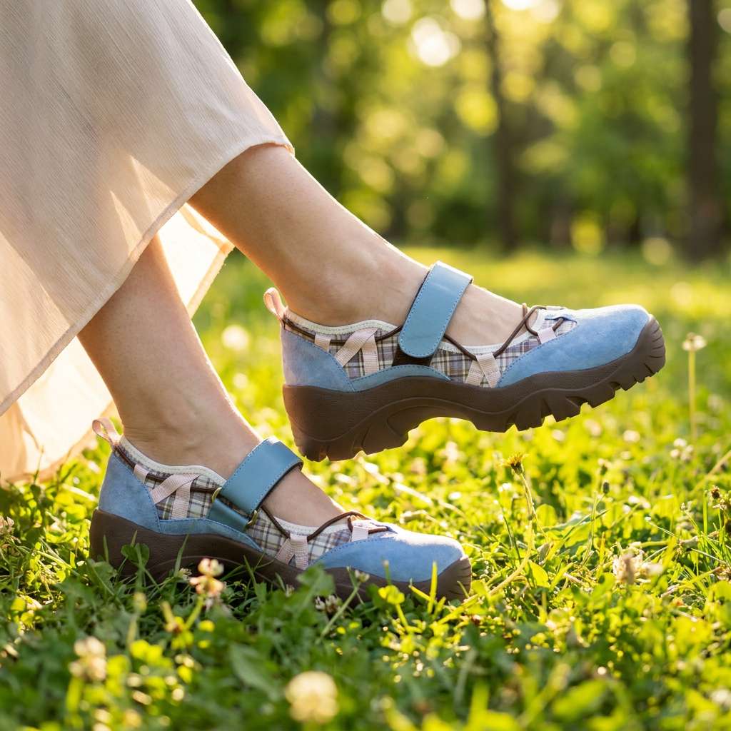 Greta | Komfort-Schuhe mit Klettverschluss