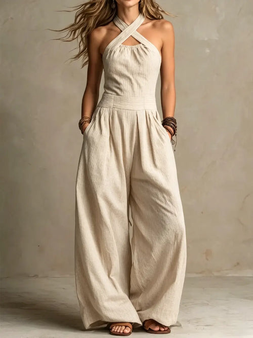 Annalou | Jumpsuit mit elegantem Wickeloberteil