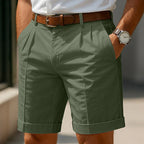 Raphael | Short de ville plissé pour homme
