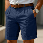 Raphael | Short de ville plissé pour homme